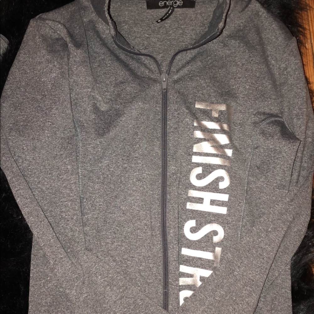 Finish strong track jacket